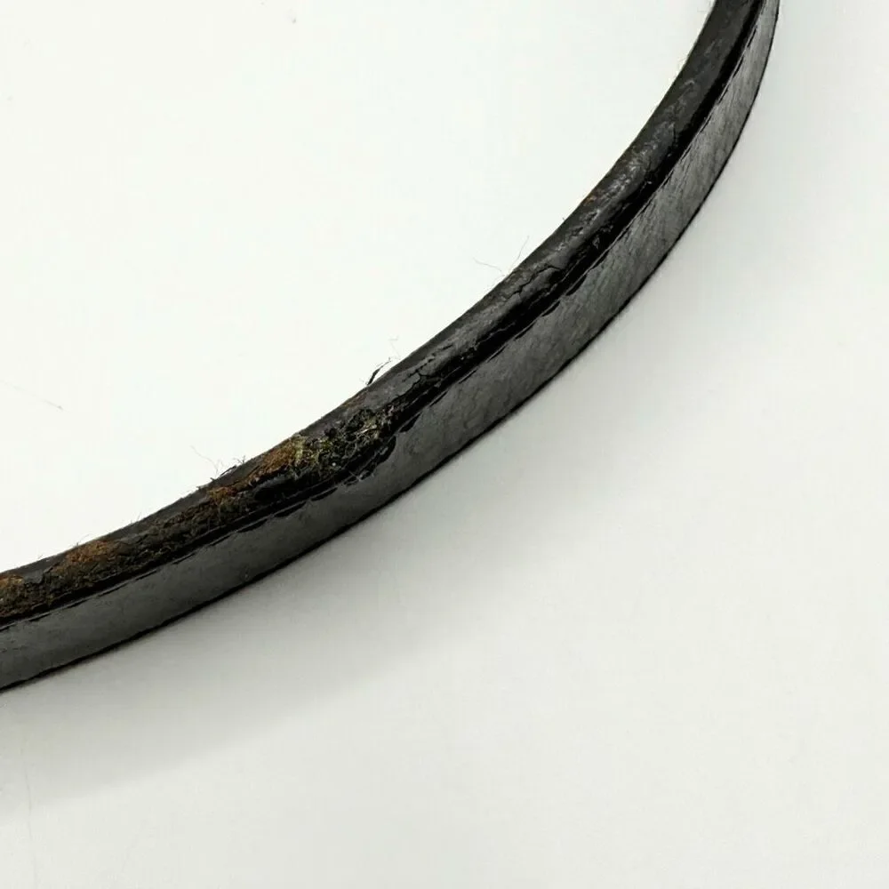Columbia black brown leather belt - Men’s 38